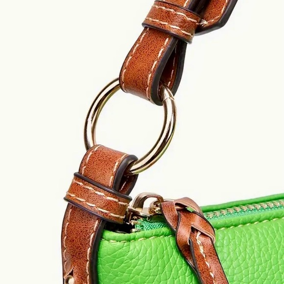 NWOT~ Gorgeous brightly colored Tote/ Shoulder/ Handbag, Multi Pocket Bag - Picture 5 of 8